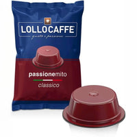 Caffè Lollo – 100 A Modo Mio-kompatible Kapseln – Passione Mio Classic Blend 