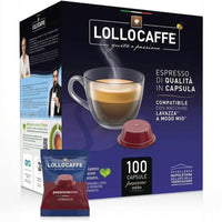 Caffè Lollo – 100 A Modo Mio-kompatible Kapseln – Passione Mio Classic Blend 