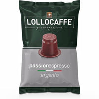 Caffè Lollo – 100 Nespresso-kompatible Kapseln – Silver Blend 