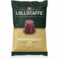 Caffè Lollo – 100 Nespresso-kompatible Kapseln – Gold Blend 