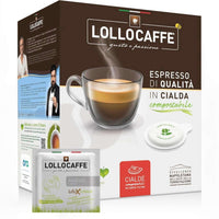 Caffè Lollo - Cialde Filtro Carta ESE 44 mm - Miscela Argento