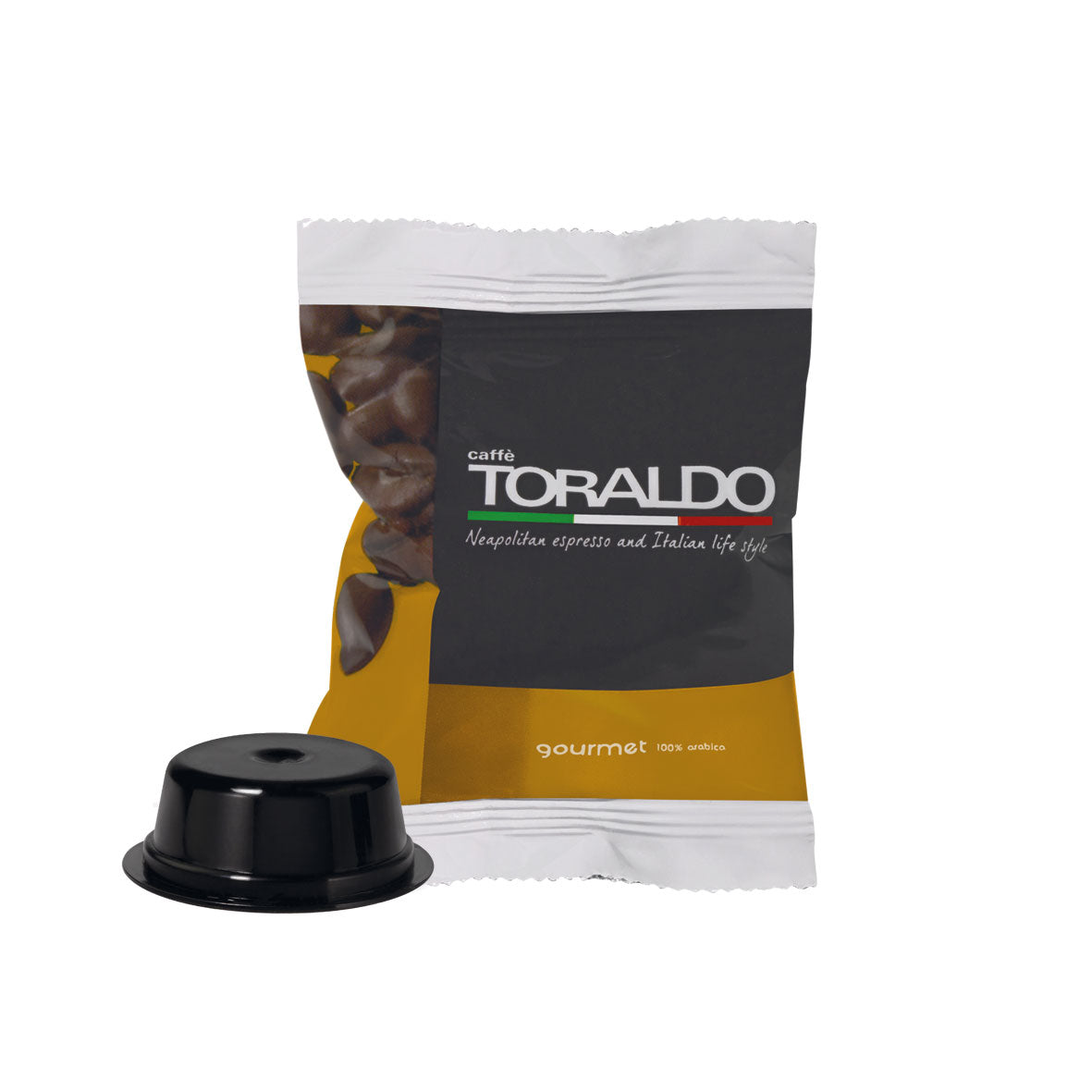 Toraldo Kaffeekapseln kompatibel mit A Modo Mio – Gourmetmischung mit intensivem und raffiniertem Geschmack 