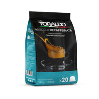 Toraldo Kaffee – 100 Dolce Gusto-kompatible Kapseln – Entkoffeinierte Mischung 
