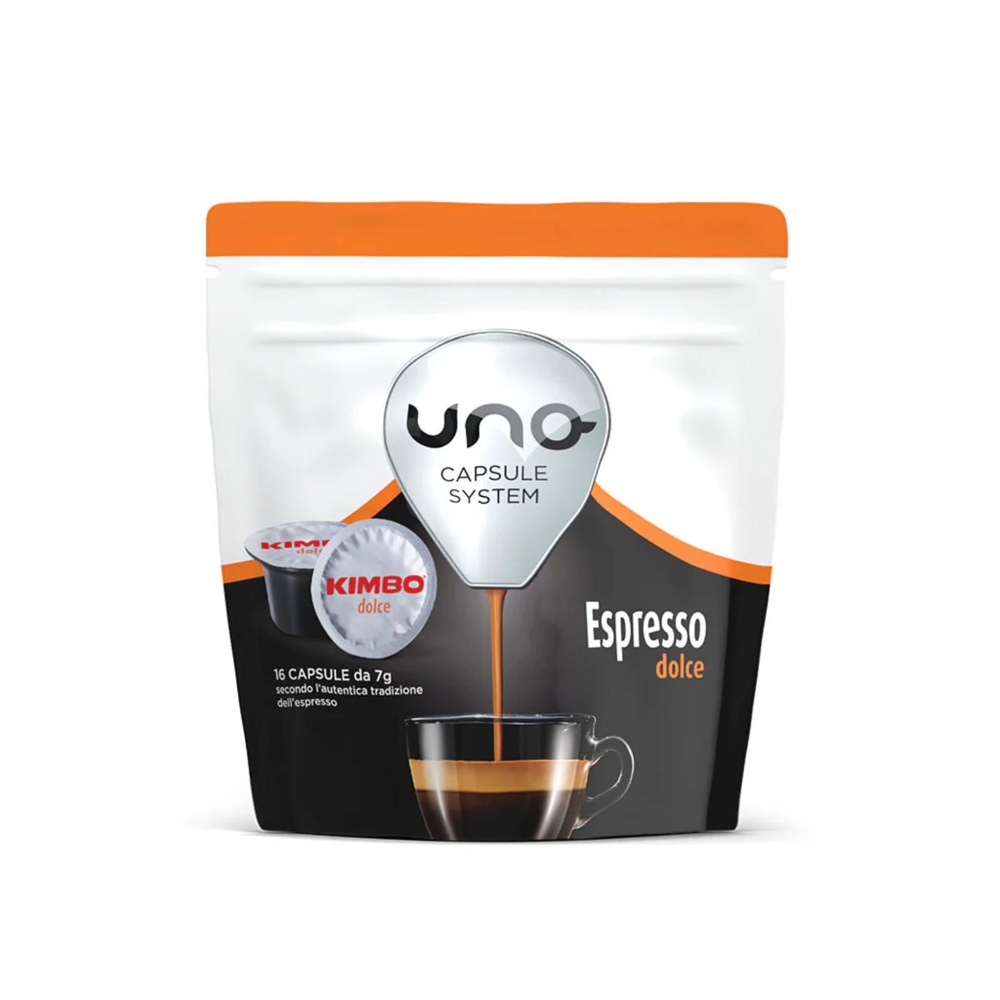 Kimbo Kaffee – Uno System – Süße Mischung 