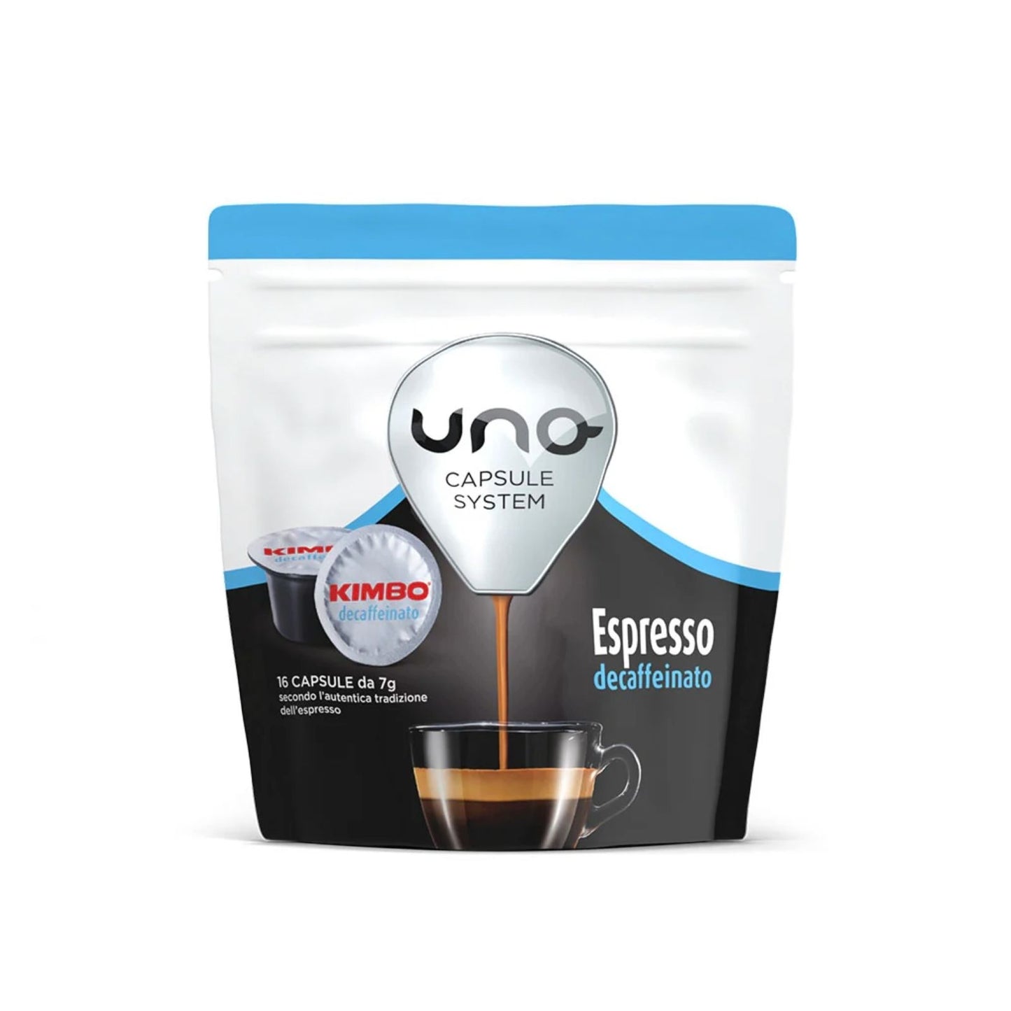 Kimbo Kaffee – Uno System – Entkoffeinierte Mischung 