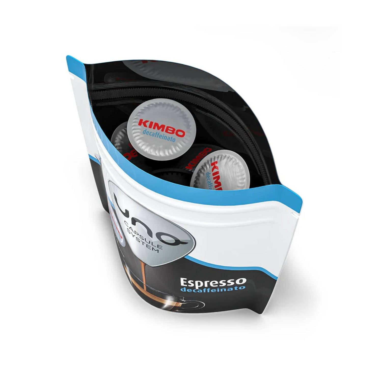 Kimbo Kaffee – Uno System – Entkoffeinierte Mischung 