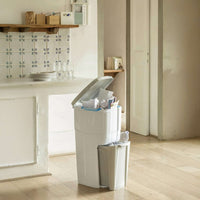 Bama – Trypla Abfalltrennbehälter – Weiß 