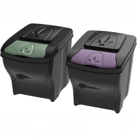 Bama – Pokerset 2×20 LT Mülleimer 