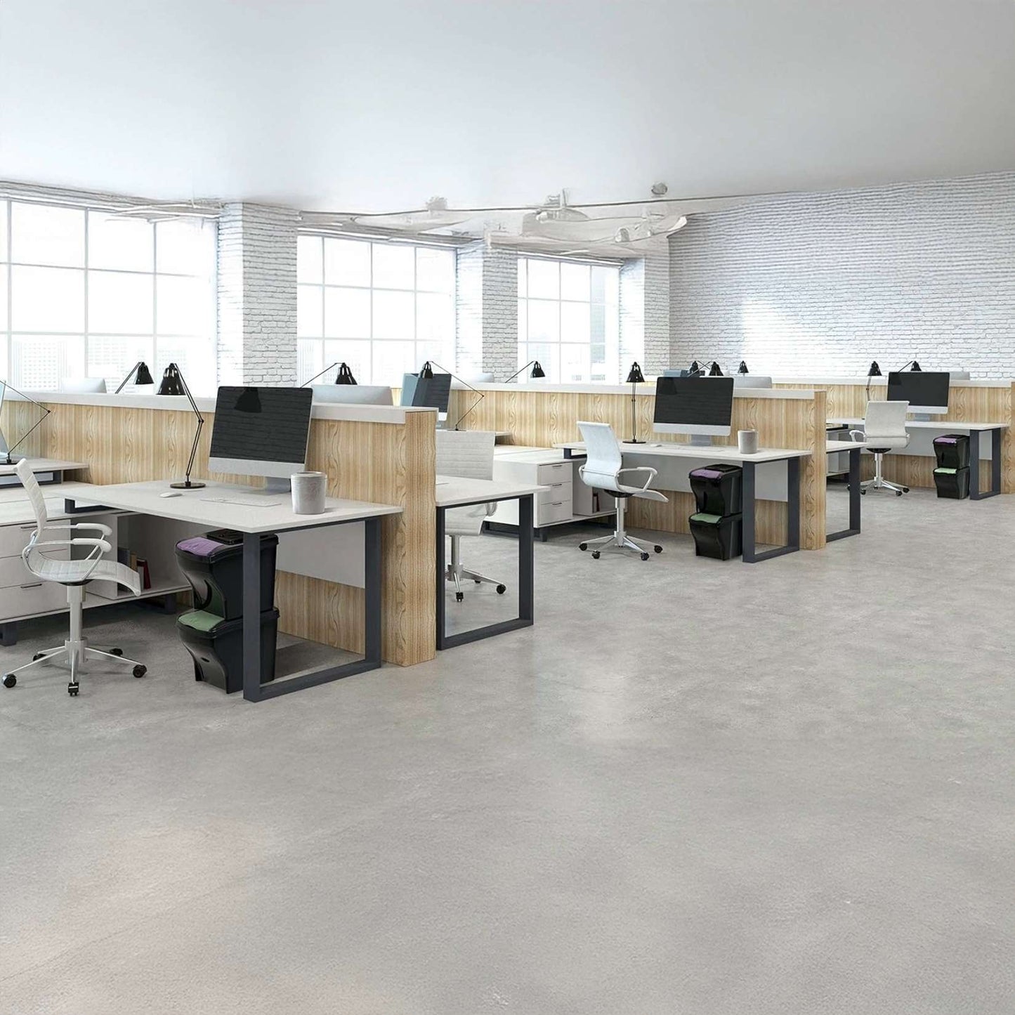 Bama – Pokerset 2×20 LT Mülleimer 