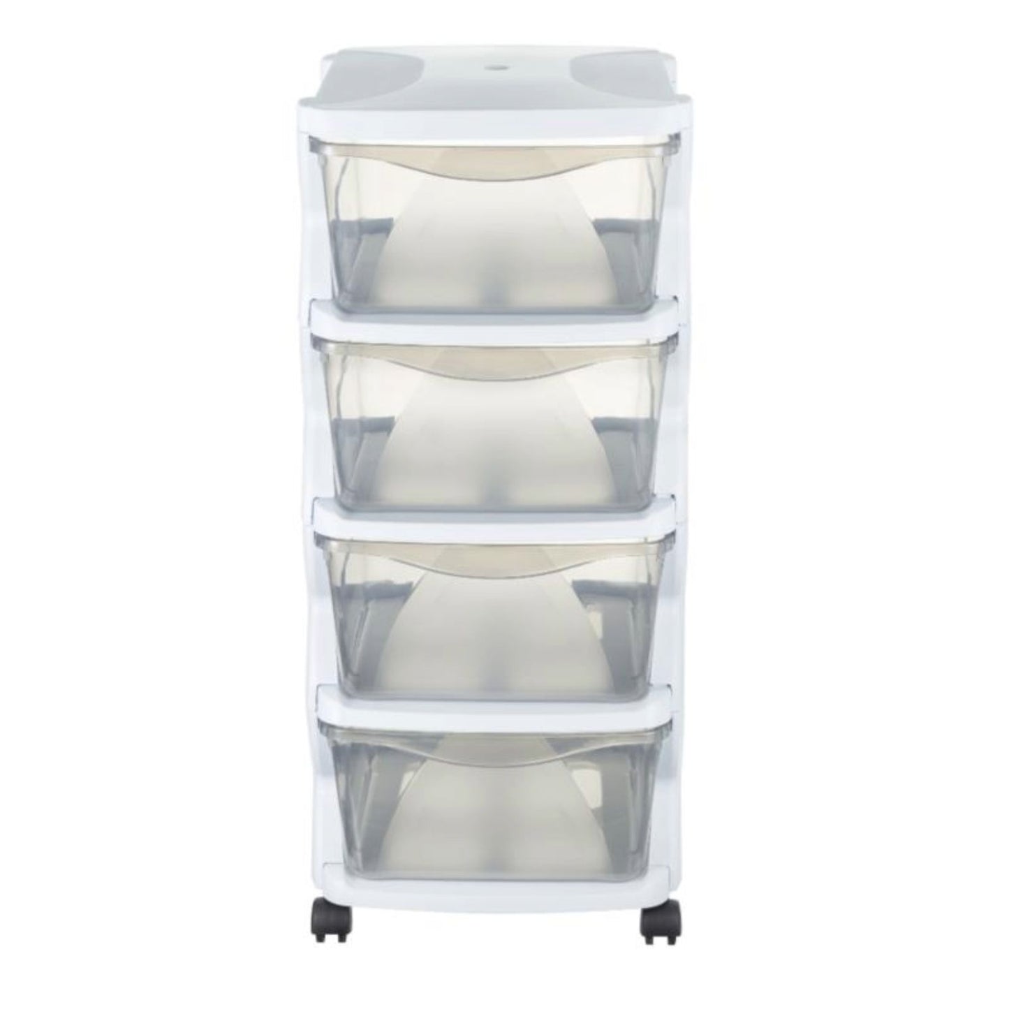 Bama – Stapelbare Kommode – 4 Schubladen – Farbe Weiß 