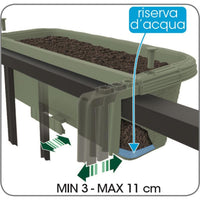 Bama – Schwalben-Pflanzgefäß – Creme 