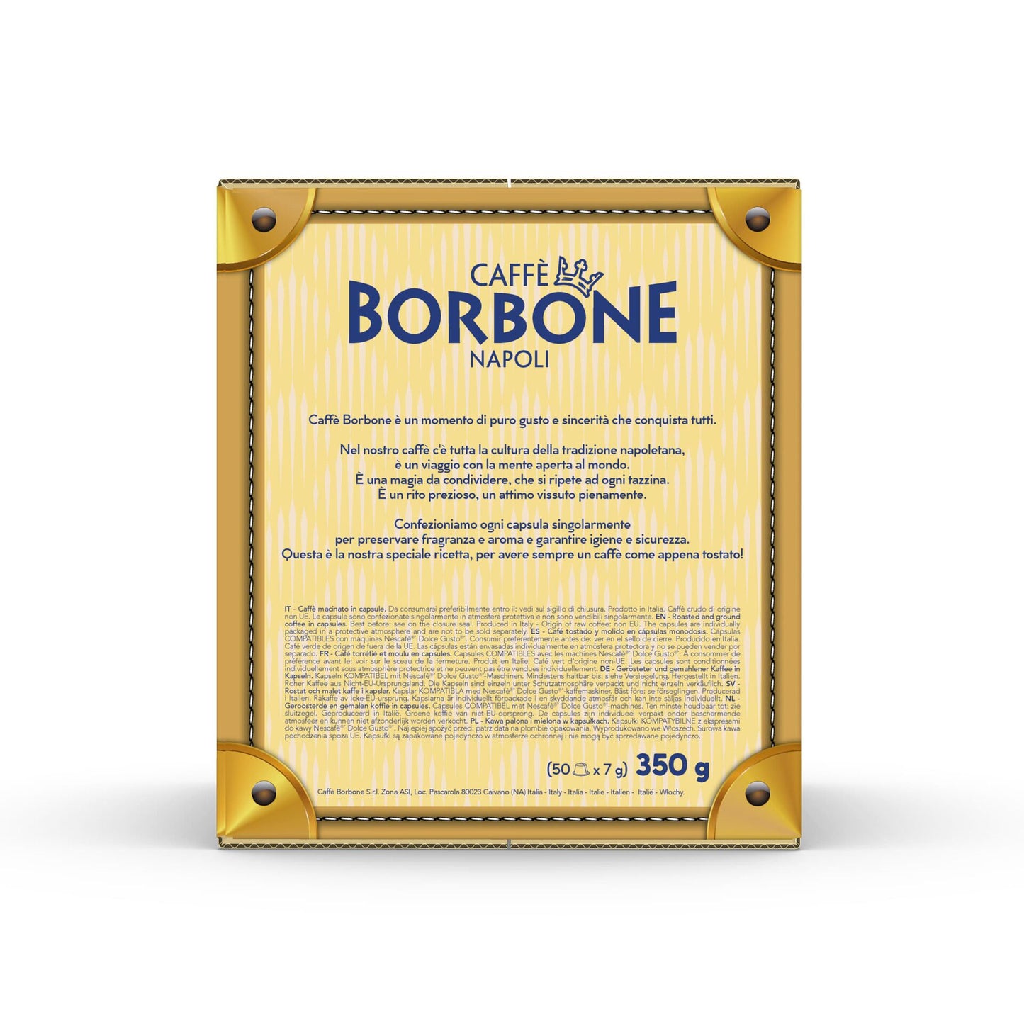 Capsule Caffè Borbone Blu Compatibili Dolce Gusto – Box da 50 Pezzi – Gusto Equilibrato e Corposo per Macchine Nescafé®*