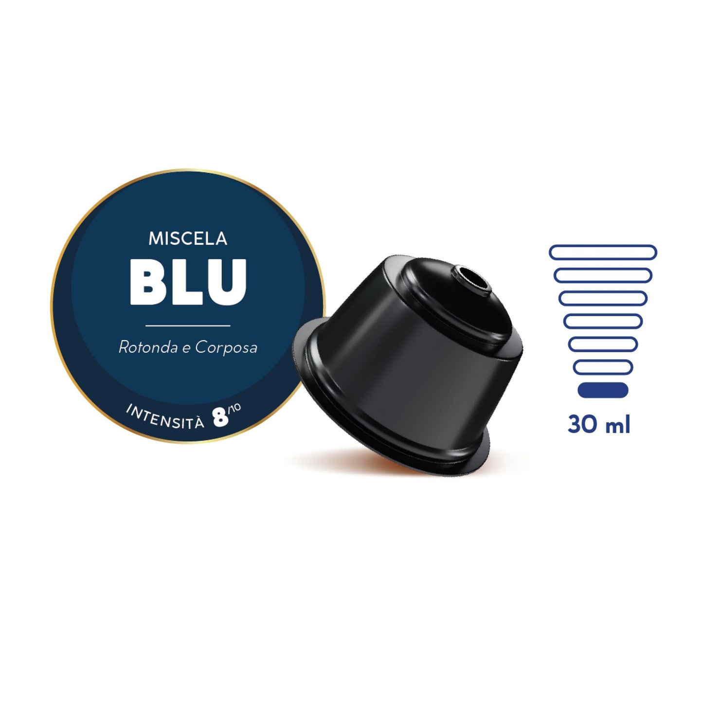 Capsule Caffè Borbone Blu Compatibili Dolce Gusto – Box da 50 Pezzi – Gusto Equilibrato e Corposo per Macchine Nescafé®*
