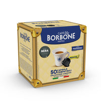 Capsule Caffè Borbone Nera Compatibili Dolce Gusto – Box da 50 Pezzi – Gusto Forte e Persistente per Macchine Nescafé®*