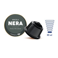 Capsule Caffè Borbone Nera Compatibili Dolce Gusto – Box da 50 Pezzi – Gusto Forte e Persistente per Macchine Nescafé®*