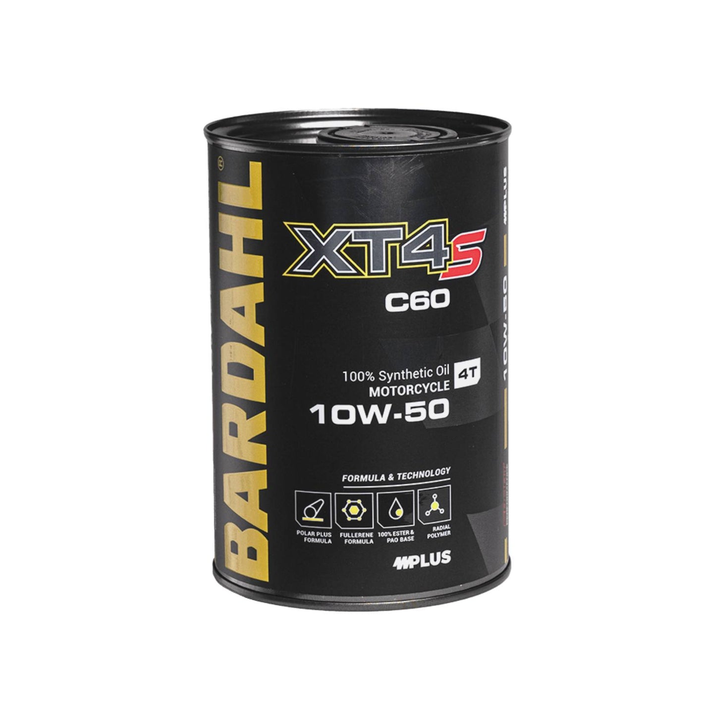 Bardahl – XT4-S C60 10W50 – Für 4-Takt-Motorräder 