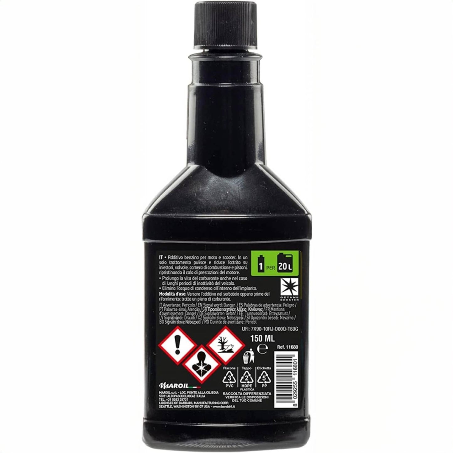 BARDAHL - CODICE 116010 - ADDITIVO REPOWER MOTO TOP GASOLINE 150ML