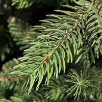 Albero di Natale 210 cm EverGlow con 1292 Rami in PE+PVC – Realistico, Folto, Ø121 cm, Montaggio ad Ombrello Facile e Veloce