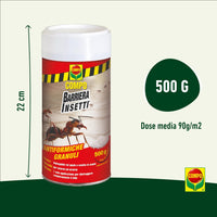 COMPO Ameisenabwehr Barriere Granulat – Wirksamer Köder für Ameisen im Innen- und Außenbereich, 500 g