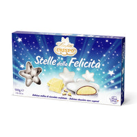 Confetti Crispo - Stelle Perlate - Bianche - 500 Gr