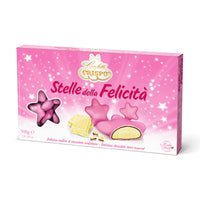 Confetti Crispo - Stelle Perlate - Rosa - 500 Gr