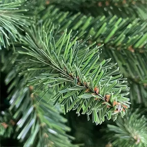 Albero di Natale 240 cm EverGlow con 1634 Rami Realistici in PE+PVC – Ø Ampio, Montaggio ad Ombrello, Facile, Folto ed Elegante