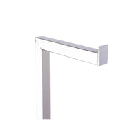 MSV – 2-in-1-Kombi-WC in Edelstahl und Weißglas – Toilettenpapierhalter mit Bürste und herausnehmbarem Innenbehälter 