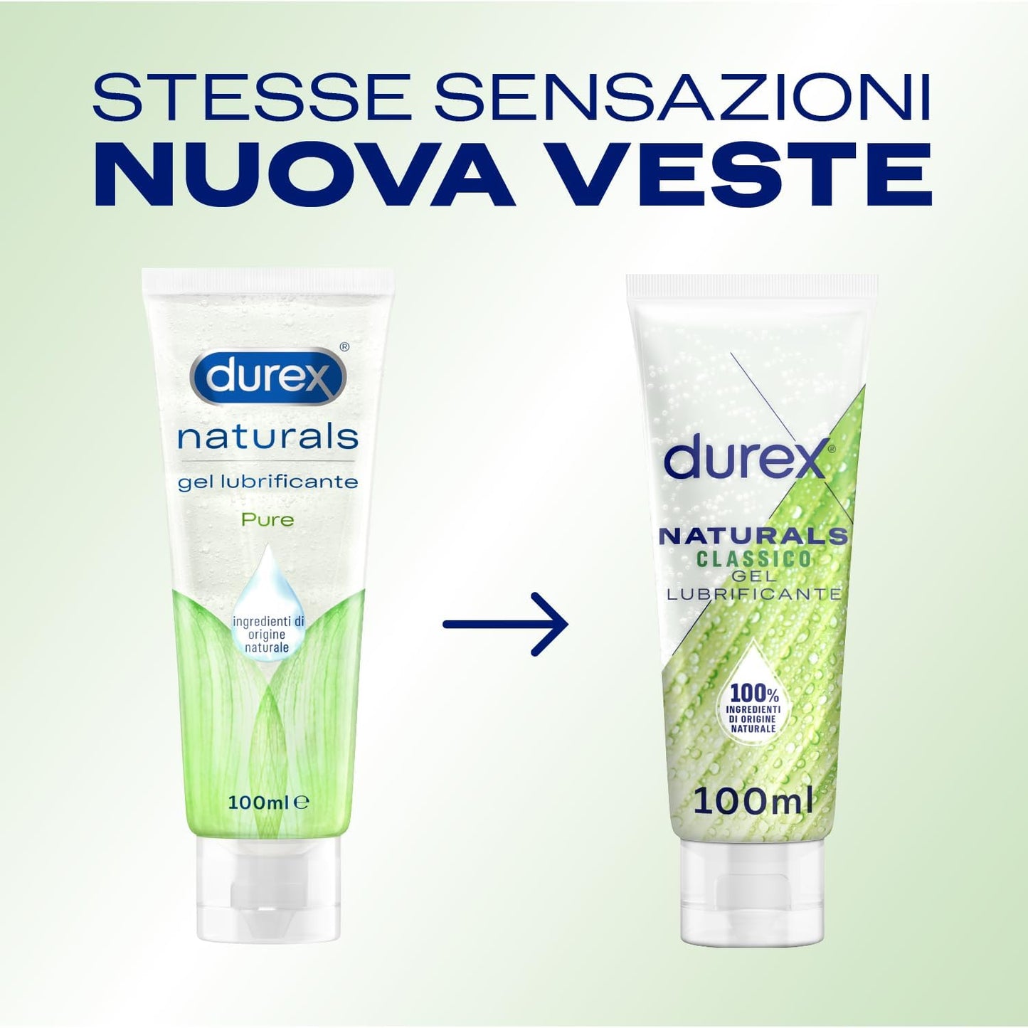 Durex Naturals Pure Gel – Intimgleitmittel 100 ml