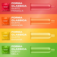 Durex Tropical – 6 Fruchtkondome (Banane, Grüner Apfel, Erdbeere, Orange)