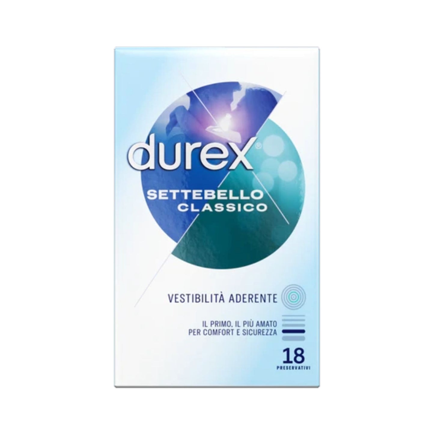 Durex Settebello Classic – 18 sichere und bequeme Kondome