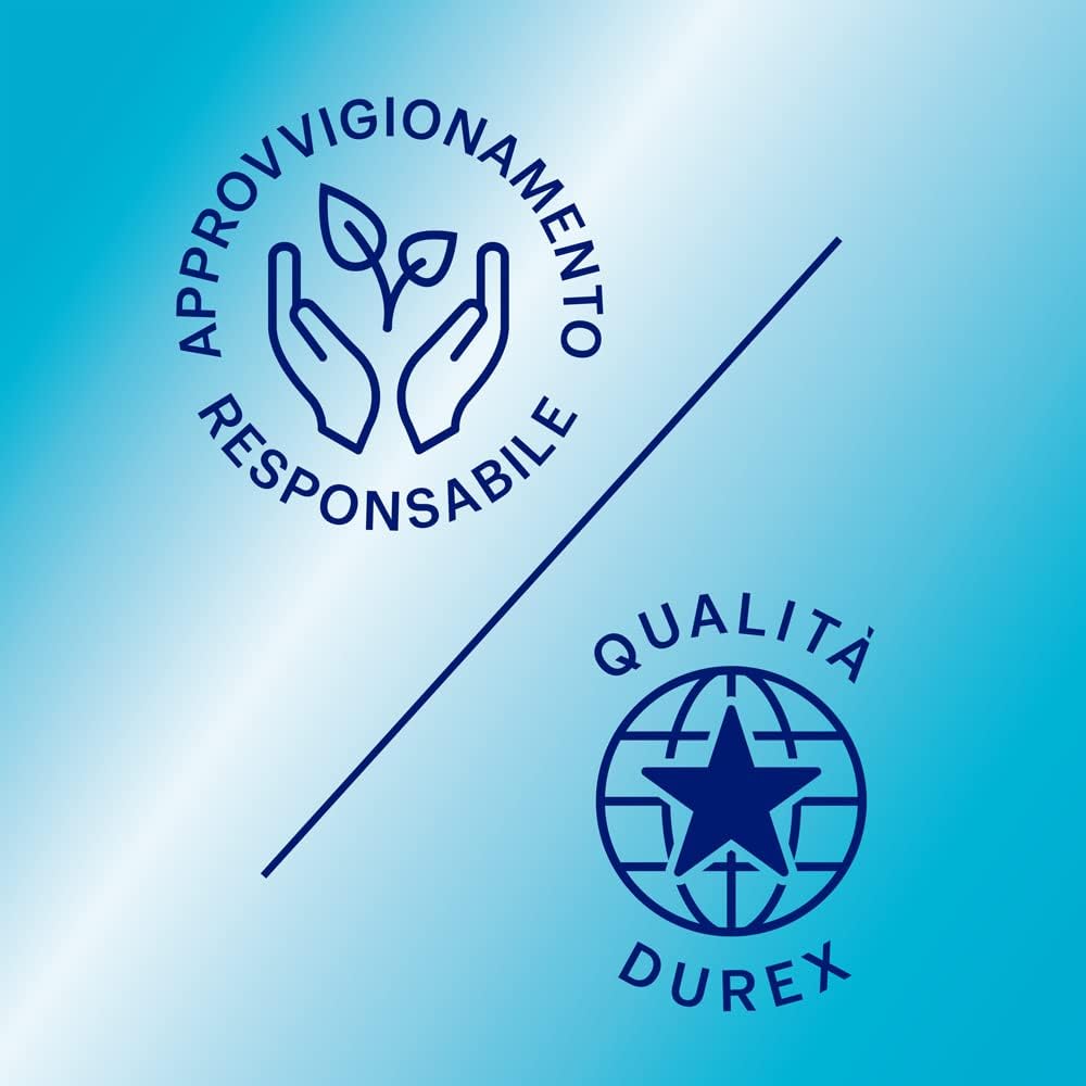 Durex Überraschungsmix – Verschiedene dünne Kondome mit Relief und Rippen, leicht überzuziehen, mit Gleitmittel und Reservoir, extra viel Vergnügen, 30 Stück