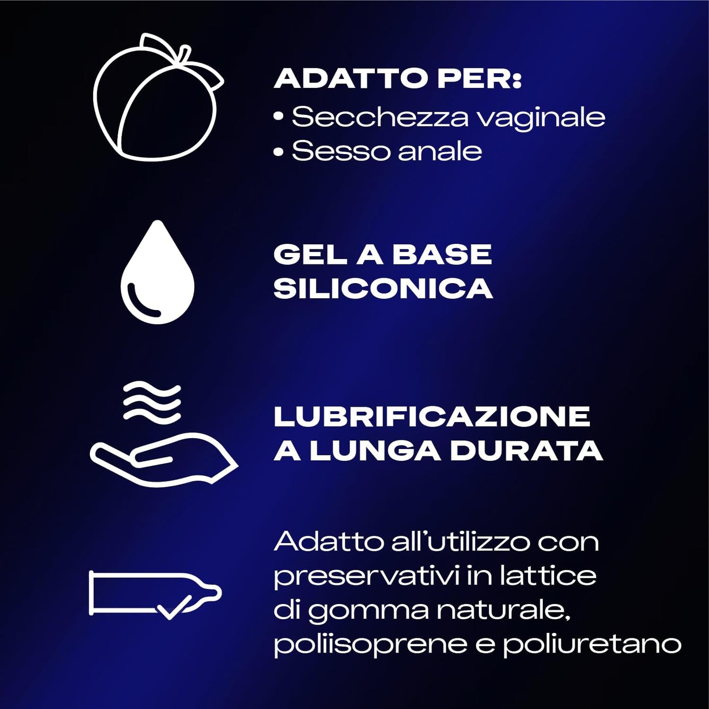 Durex Eternal Connection – Intim-Gleitgel 100 ml, Sex-Gleitmittel geeignet für intime Beziehungen und Analsex