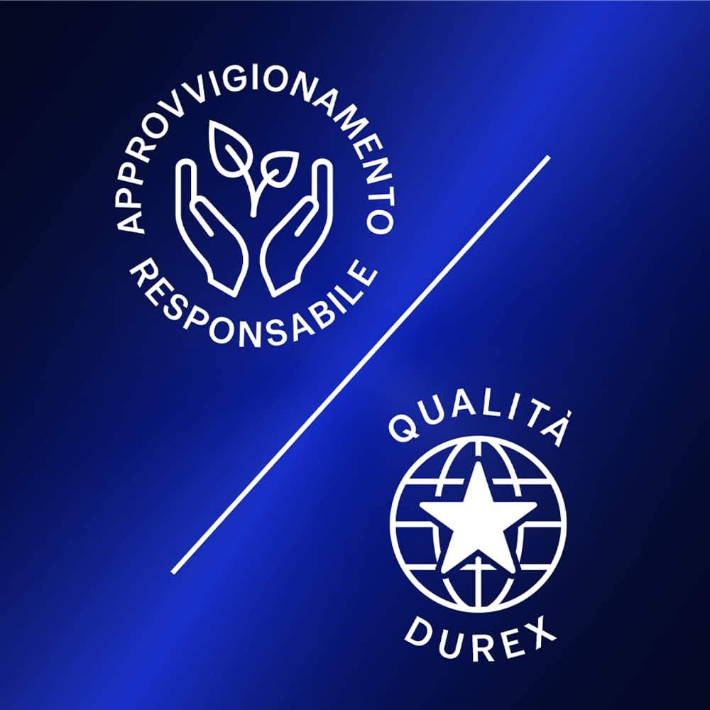 Durex Long Lasting – Verzögerungskondome mit Benzocain-Gleitmittel, Easy-On mit Reservoir, Regular Fit – 10er-Pack Kondome