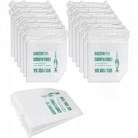 Sacchetti Compatibili per Folletto VK135/136, 6 Pezzi, 5 Strati in Microfibra, Alta Filtrazione, Trattiene le Micropolveri