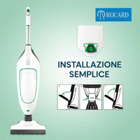 Sacchetti Compatibili per Folletto VK200 e VK220S – Confezione da 6, Microfibra Resistente, Antibatterici, Alta Filtrazione, Ricambi per Aspirapolvere Vorwerk