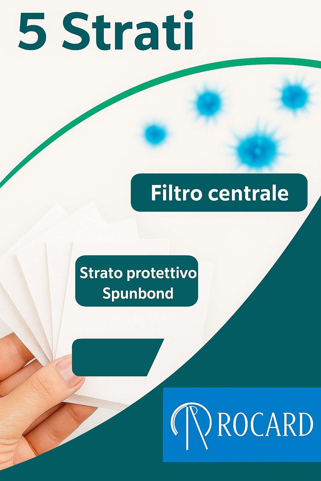 Sacchetti Compatibili per Folletto VK135/136, 6 Pezzi, 5 Strati in Microfibra, Alta Filtrazione, Trattiene le Micropolveri