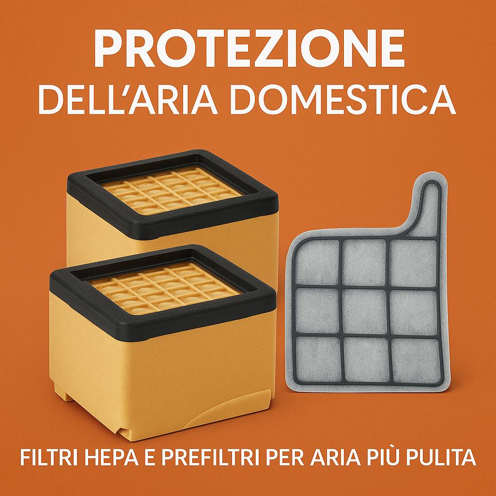 Kit Completo per Folletto VK135 VK136, 30 Pezzi con 12 Sacchetti, 12 Profumini, 4 Filtri Griglia, 2 HEPA, Verde e Bianco, Ricambi Compatibili in Microfibra