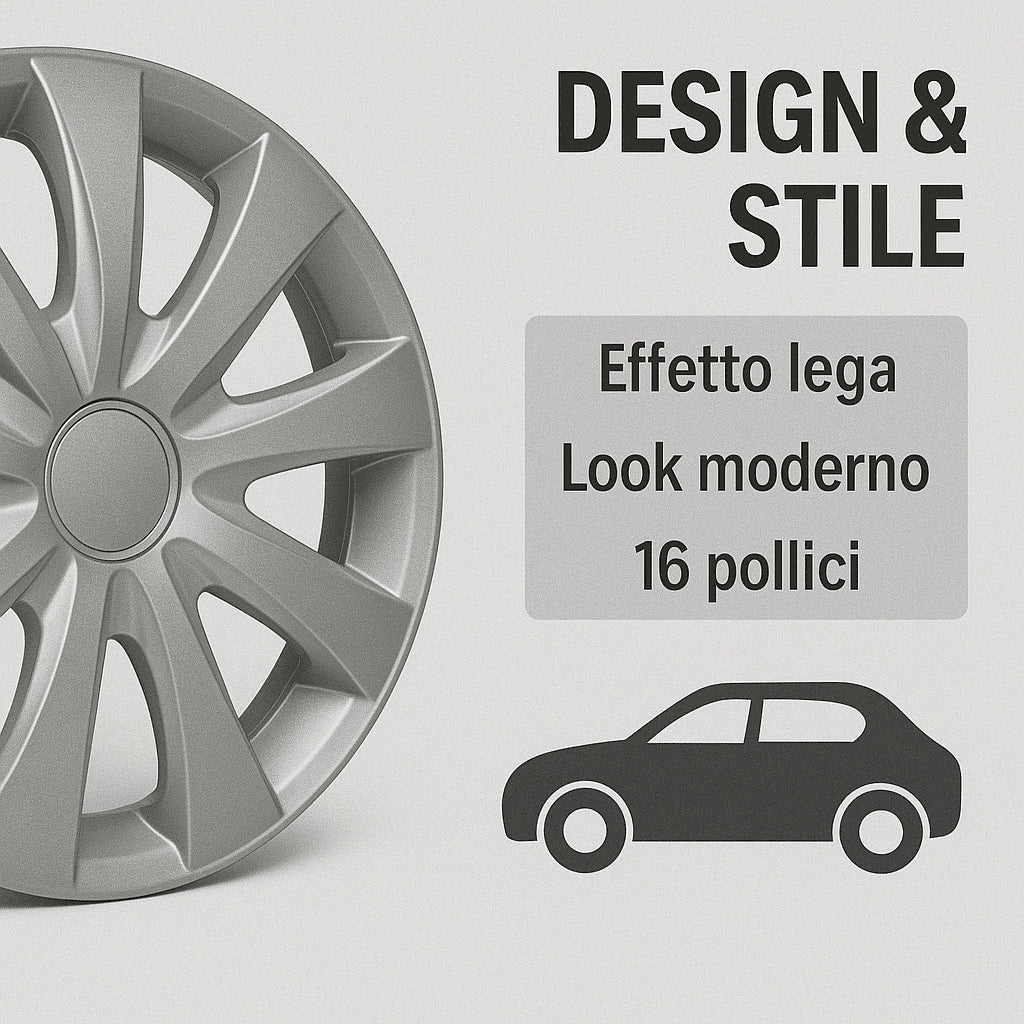 Cora – Copricerchio – 16 Pollici