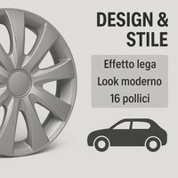 Cora – Copricerchio – 16 Pollici