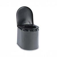 wc chimico Giganplast Camper, 41x36x38 cm, 12 litri, portata 120 kg, Colore Grigio