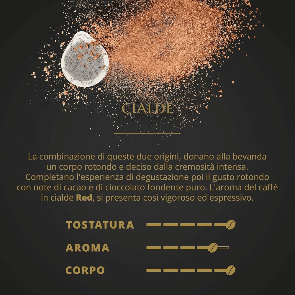 Caffè Tostini - Cialda Carta - Miscela Red - 150 Cialde