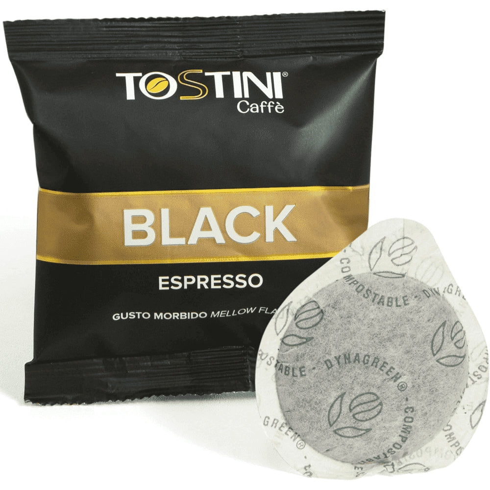 Caffè Tostini - Cialde Carta ESE 44 mm - Miscela Black - 150 Cialde