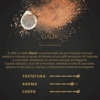 Caffè Tostini - Cialde Carta ESE 44 mm - Miscela Black - 150 Cialde