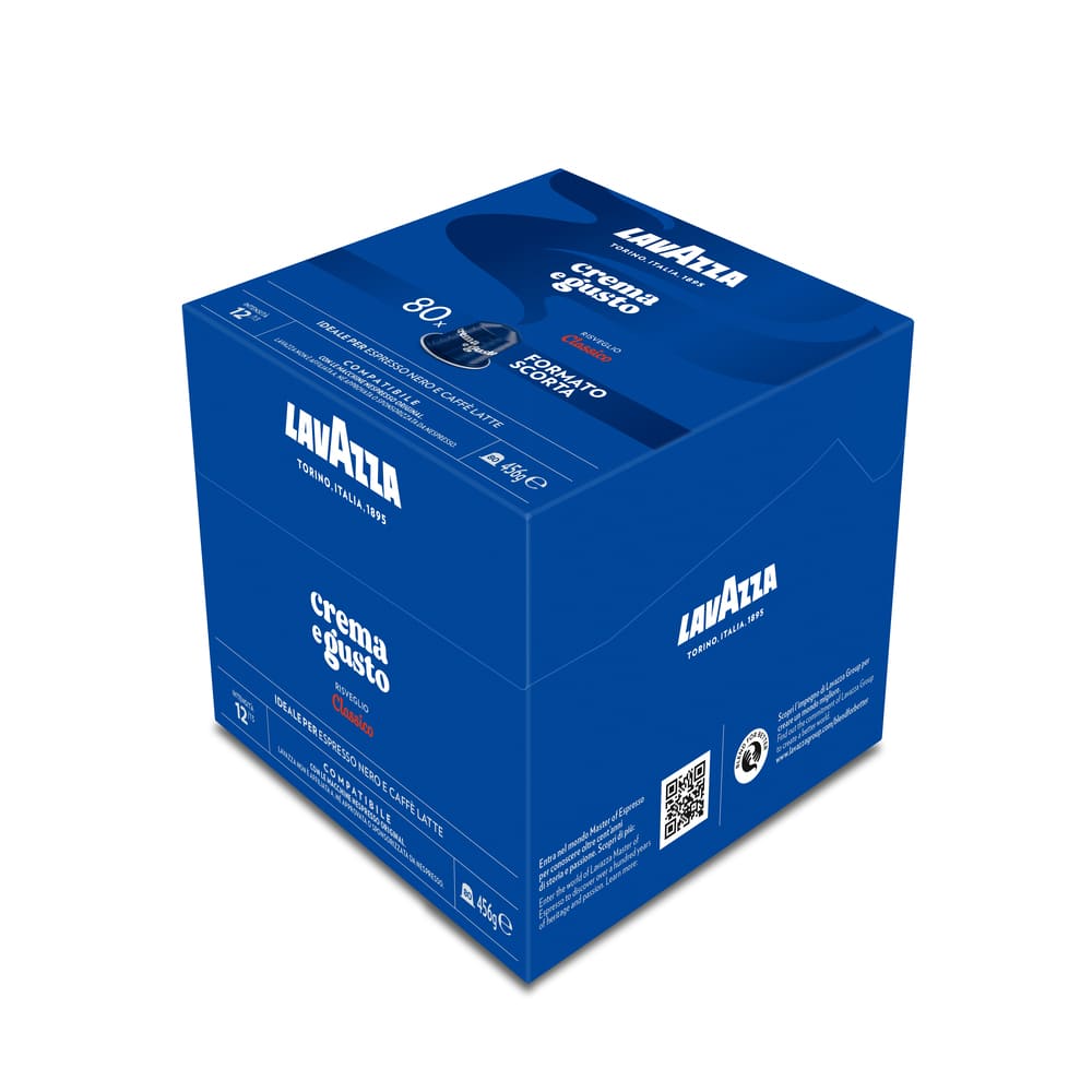Lavazza - Nespresso Alluminio - Miscela Crema e Gusto - Risveglio Classico
