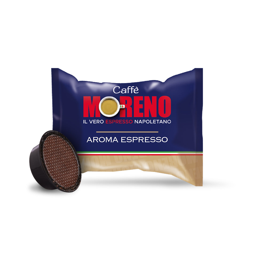 Caffè Moreno - 100 Capsule Compatibili A Modo Mio - Espresso Bar