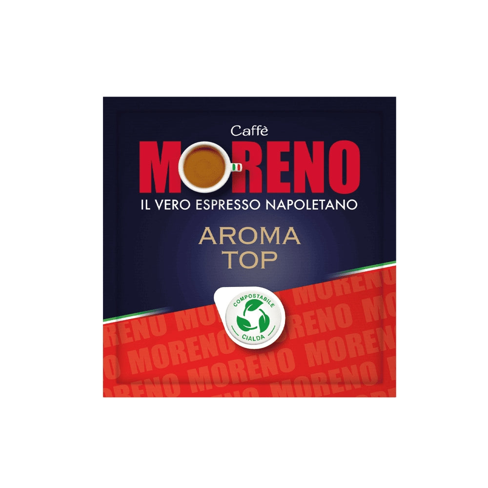 Caffè Moreno Aroma Top – Cialde in Carta, Gusto Intenso e Aromatico