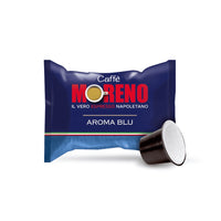 Caffè Moreno - 100 Capsule Compatibili Nespresso - Aroma Blu