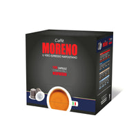 Caffè Moreno – 100 Nespresso-kompatible Kapseln – Top-Aroma 