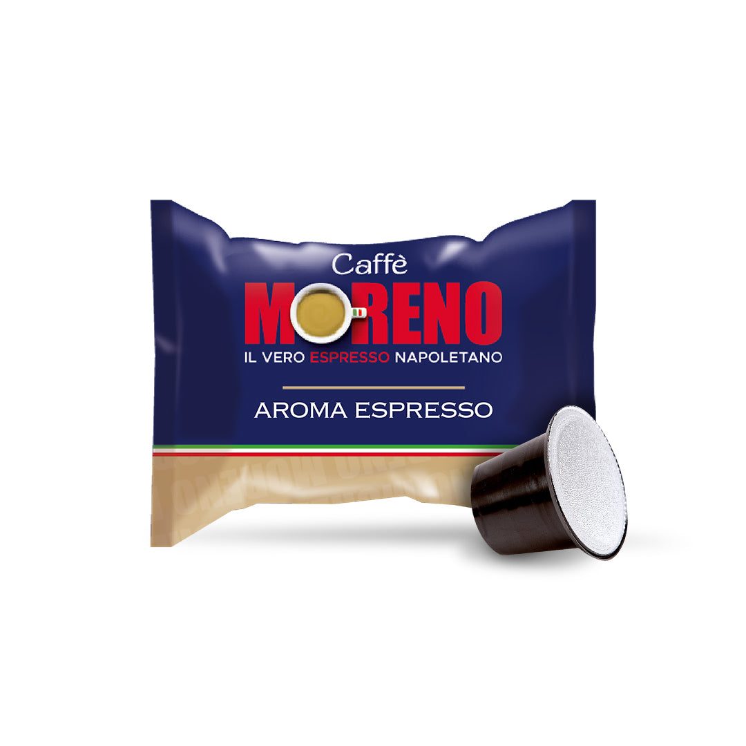 Caffè Moreno - 100 Capsule Compatibili Nespresso - Espresso Bar