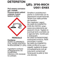 Madras – Deterston – Detergente Acido per Pietra Serena, Porfido, Granito e Superfici Lapidee – Pulizia Profonda Anticalcare – 1 Litro